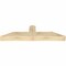 Ekena Millwork Portland Rough Sawn Timber Gable Bracket, Douglas Fir, 60"W x 15"H x 6"D x 6"F, 6/12 Pitch GBW060X15X0606POR00RDF - alternate 2